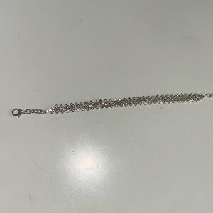Diamond anklet
